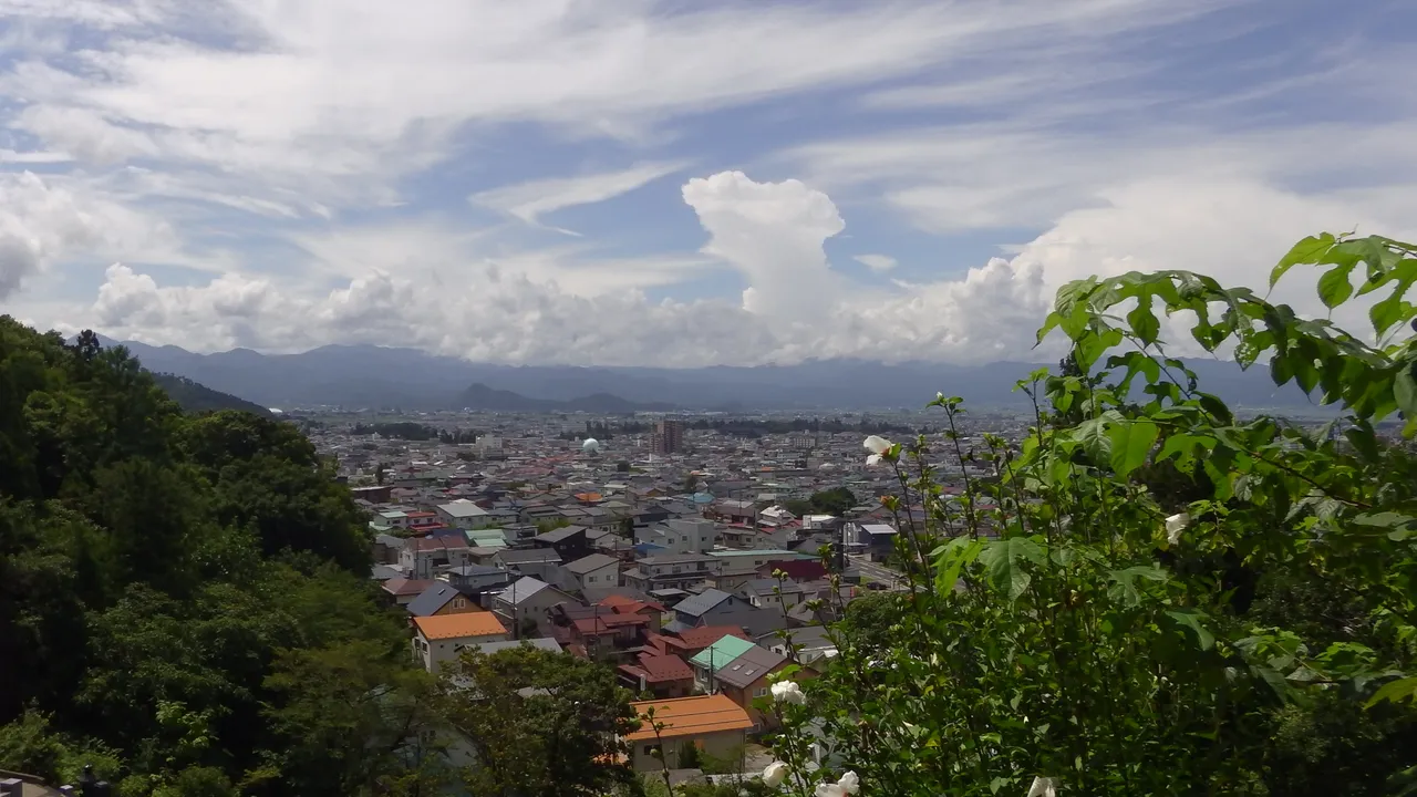 飯盛山からの一望